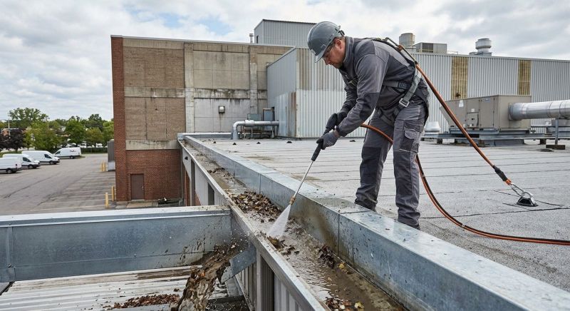 Church Gutter Cleaning in Sacramento, CA