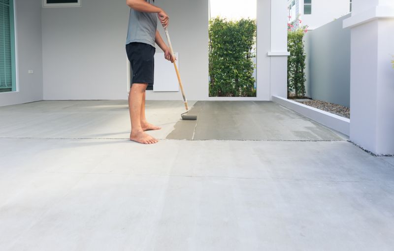Porch Concrete Sealing