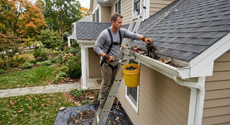 Gutter Leaves Removal in Richmond, VA