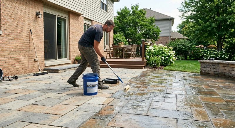 Pool Patio Sealing in Renton, WA