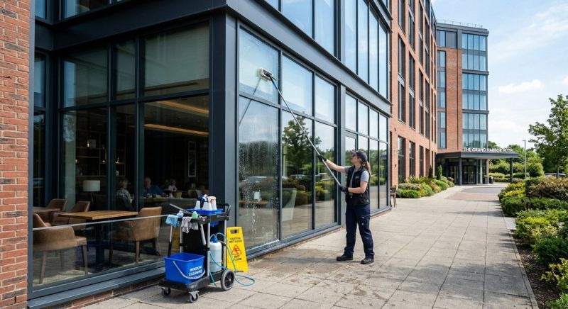 Shopping Mall Window Cleaning in Littleton, CO