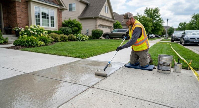 Stamped Concrete Sealing in Gig Harbor, WA